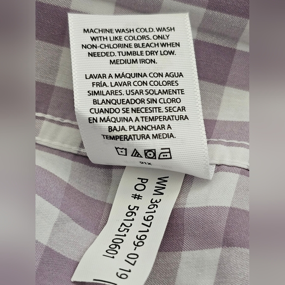 G George Men's LS Button Down Shirt, EUC, Size: XL (46-48) - Picture 5 of 6